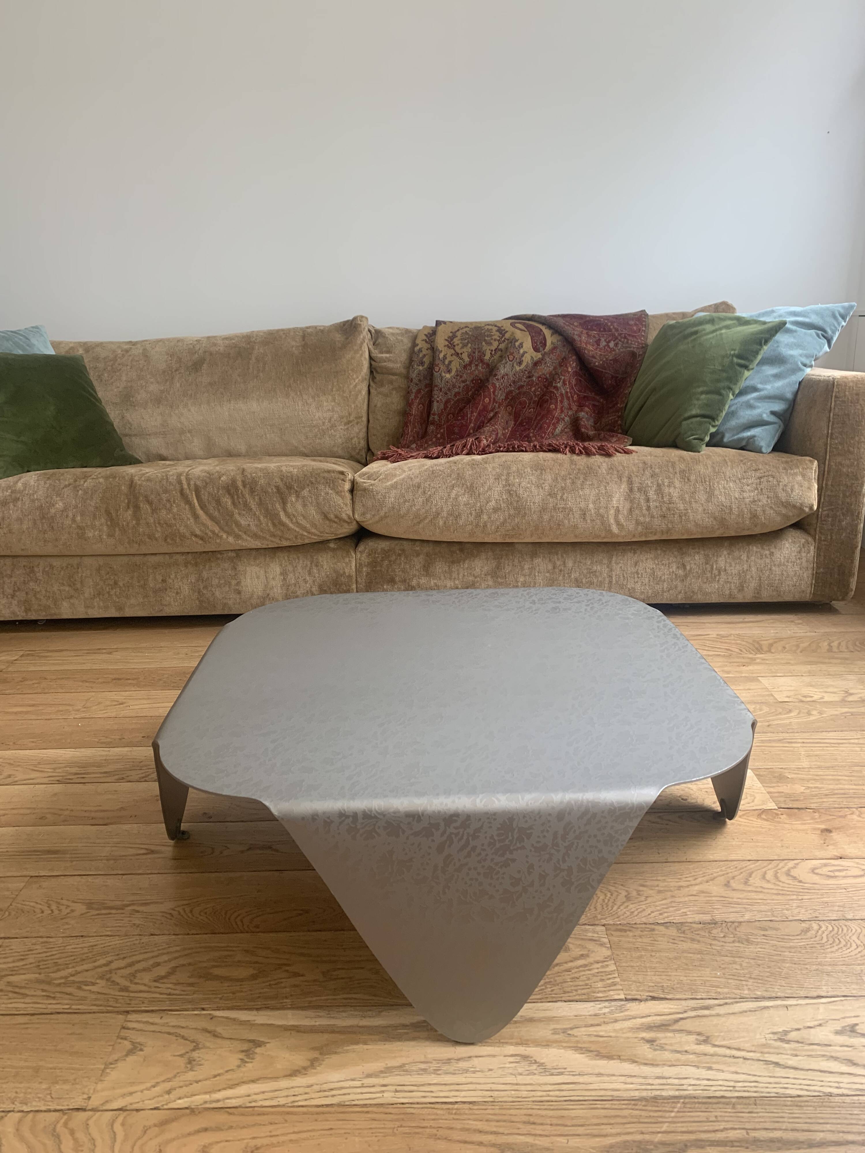Metal coffee table