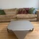Metal coffee table