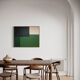 Green composition, acrylic on stretched canvas 2023