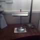 Art deco chrome metal desk lamp 30