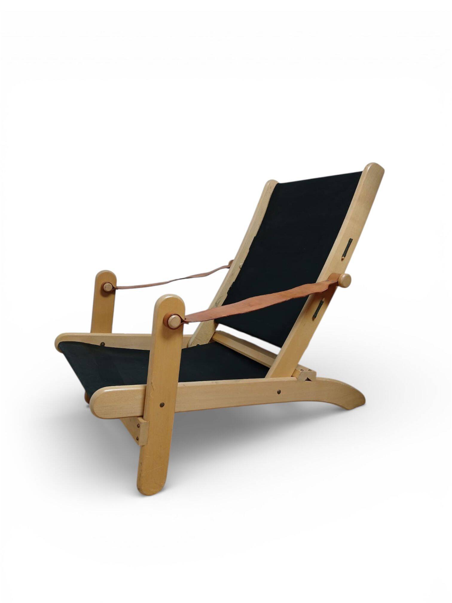 “Congo” folding lounge armchair designed by Åke Fribytter for IKEA 70's