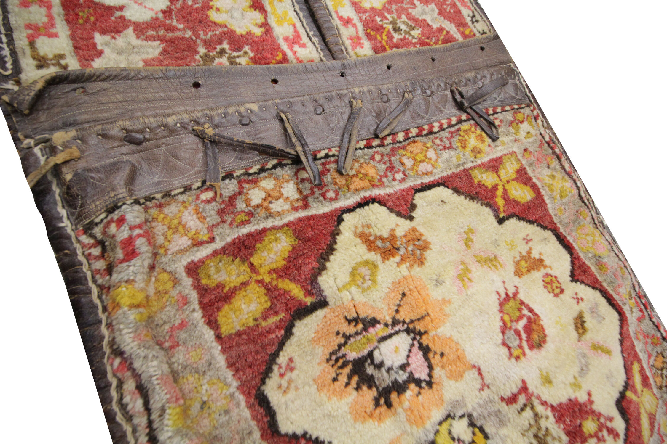 Antique Caucasian Handmade Wool Azerbaijan Rug- 54x136cm