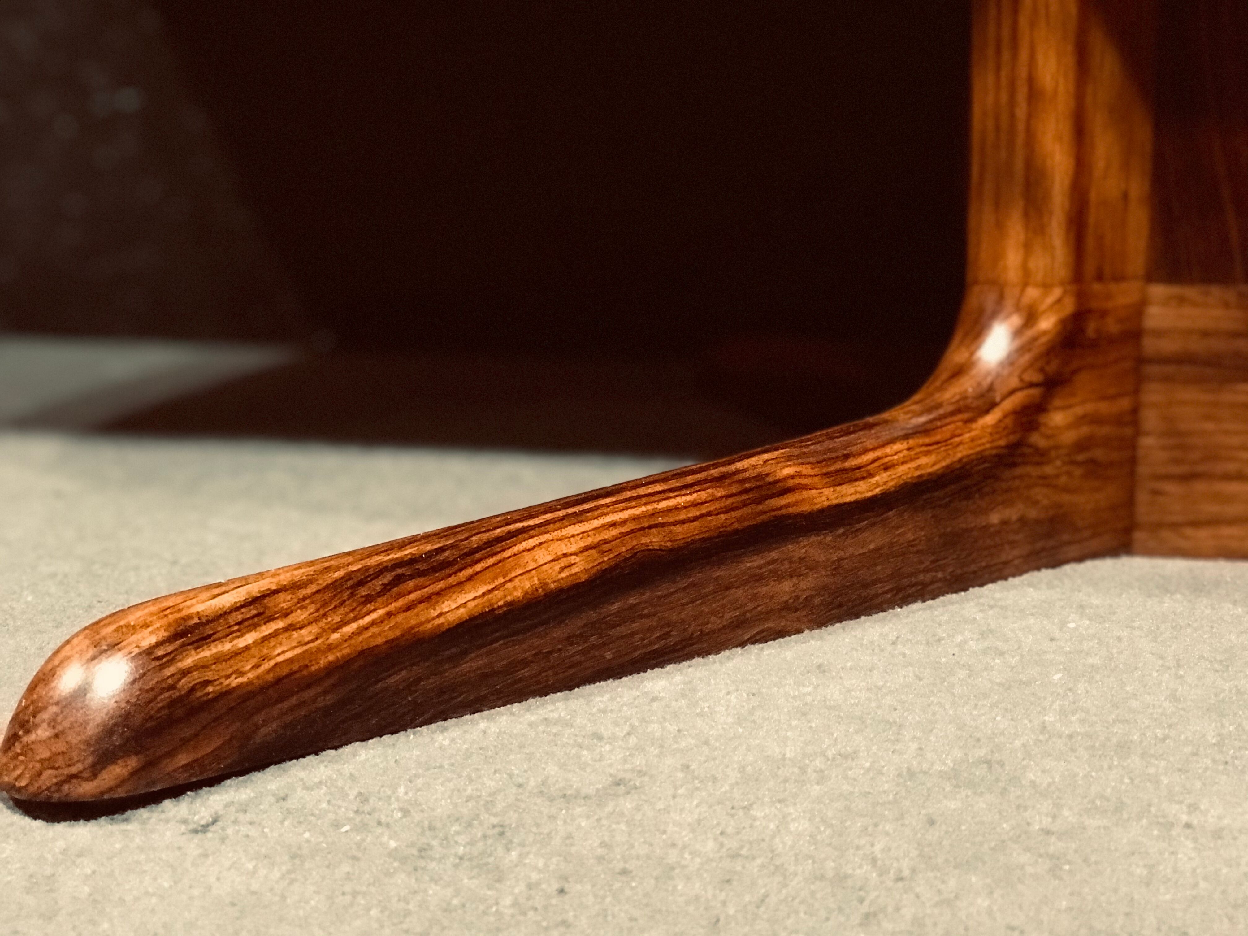 Table extensible danoise en bois de rose
