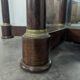 Rare Empire period half-mirror dressing table