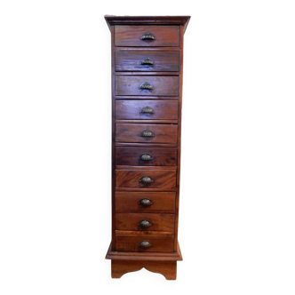 Superb chest of drawers - Solid wood - 10 drawers