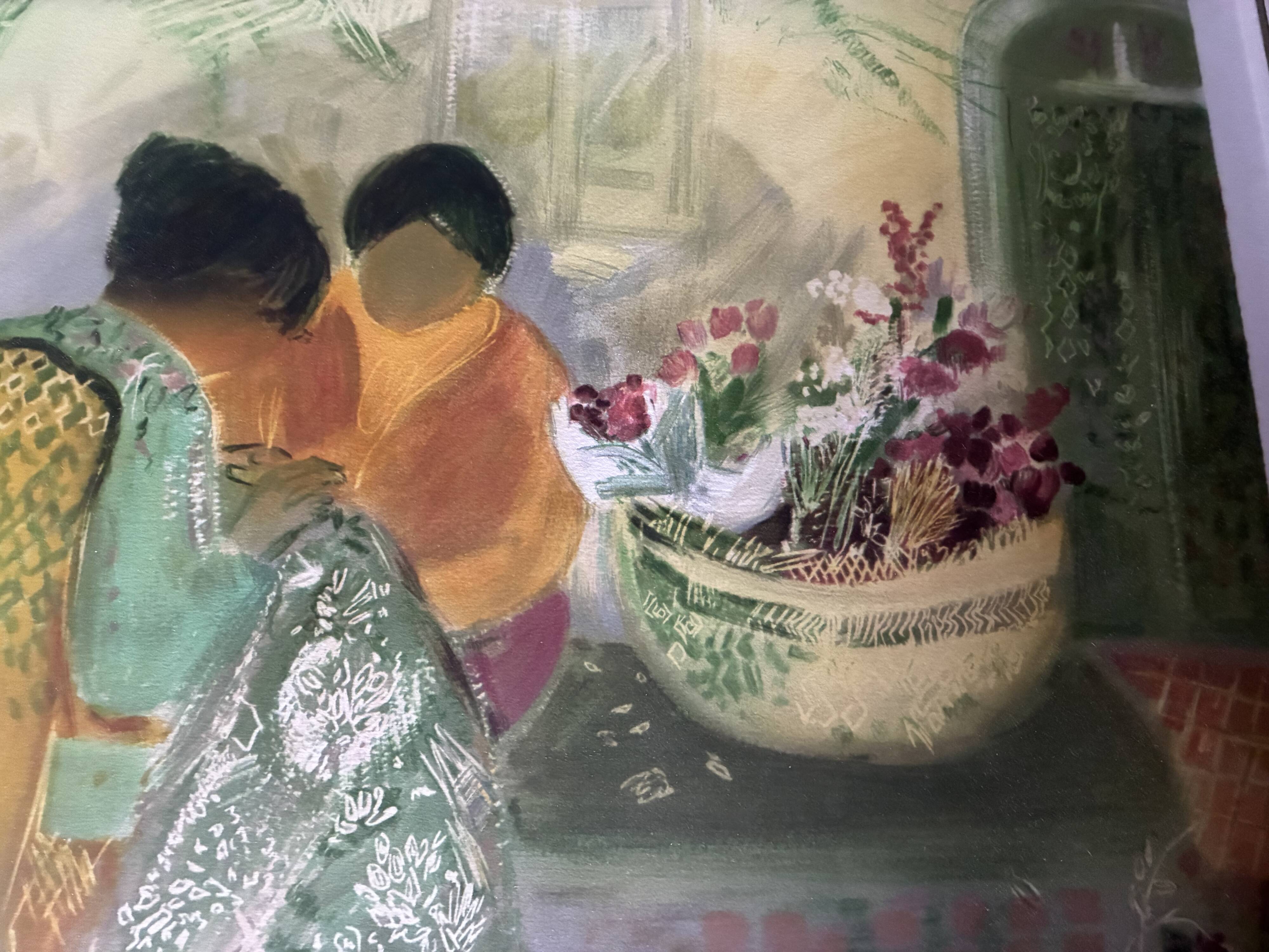 Numbered lithograph 161/275 Delouis Nancy
