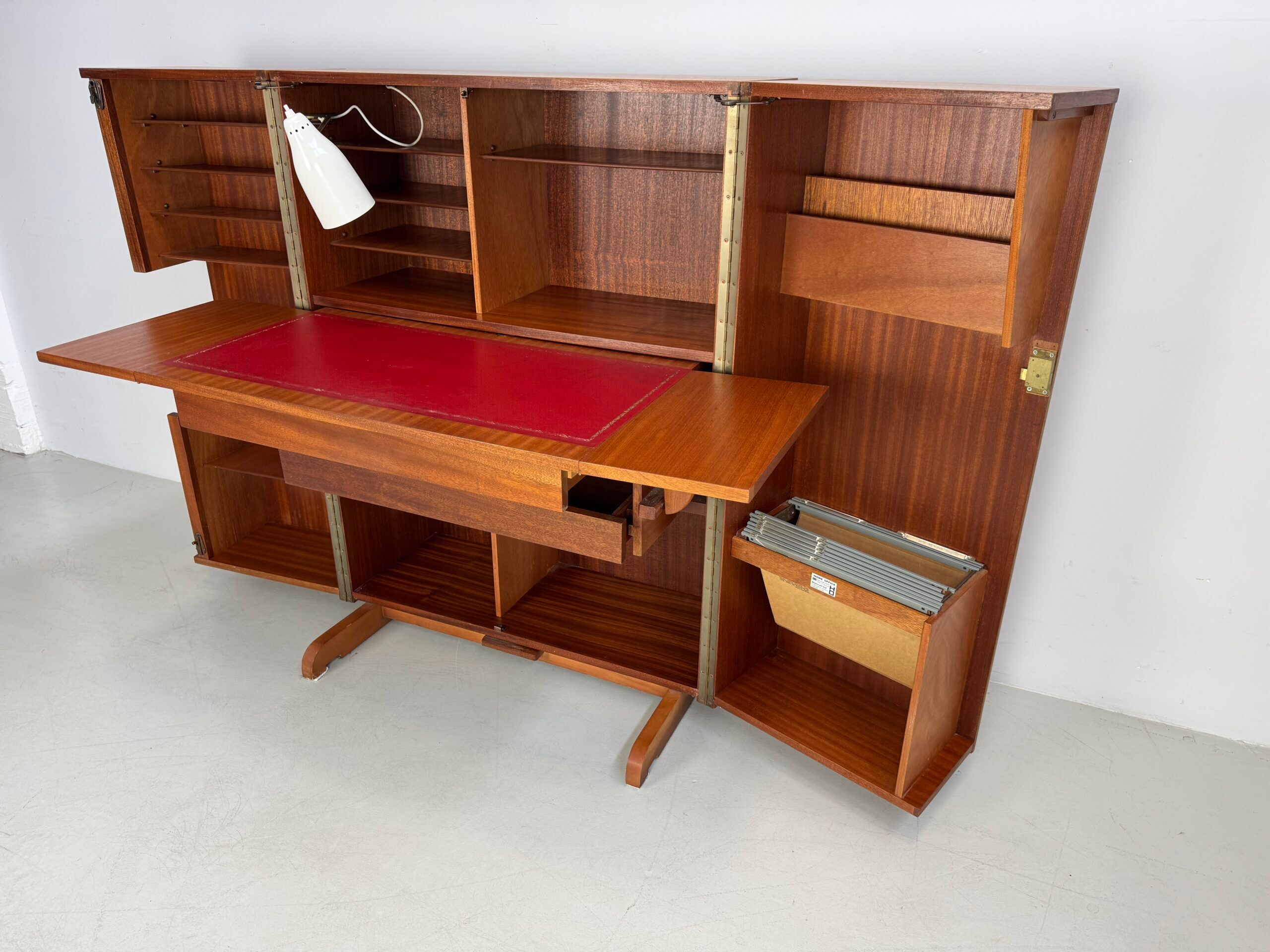 Vintage desk in a box.