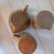2 mugs + stoneware creamer