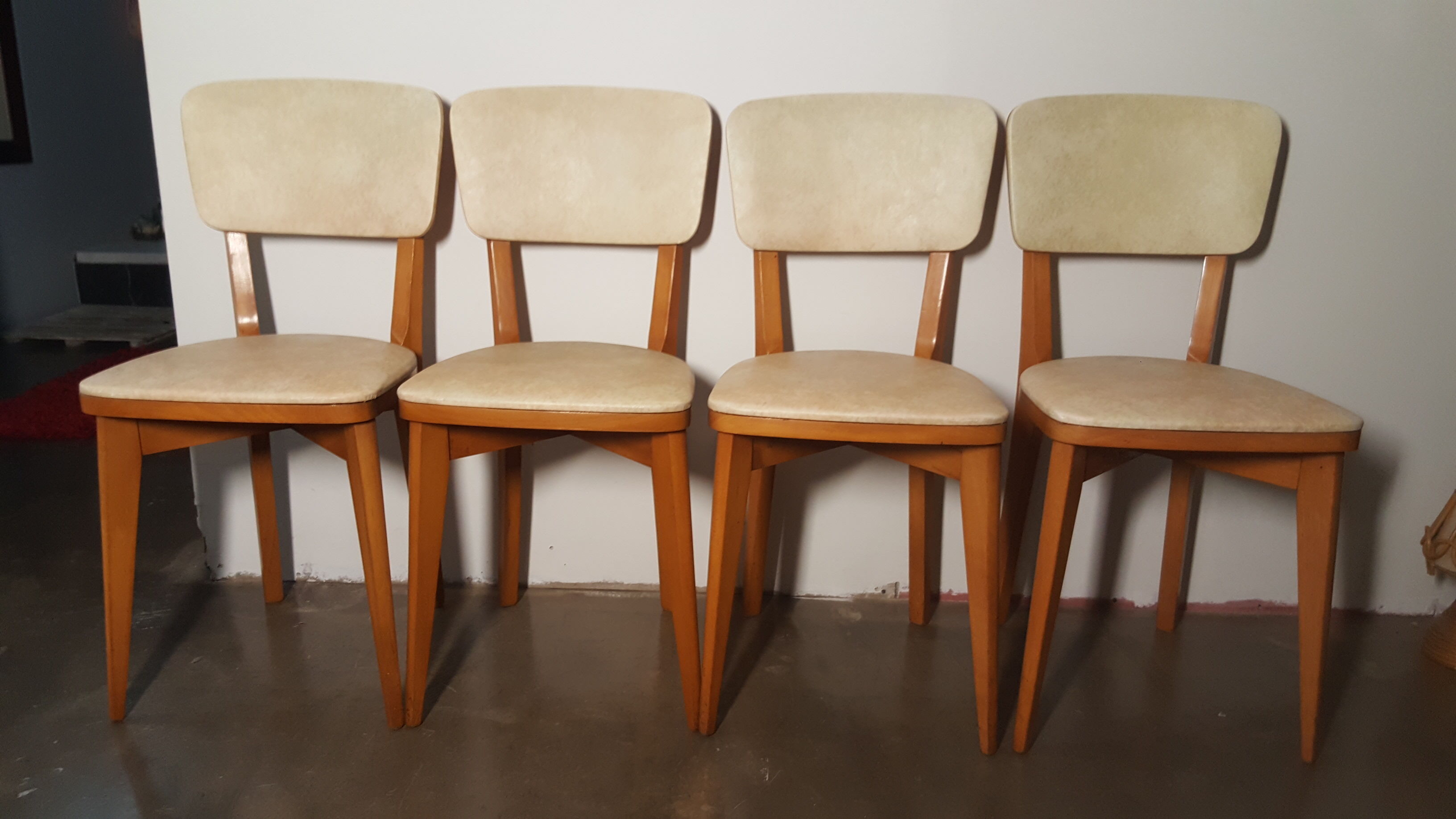 4 bistro chairs