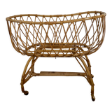 Rattan cradle