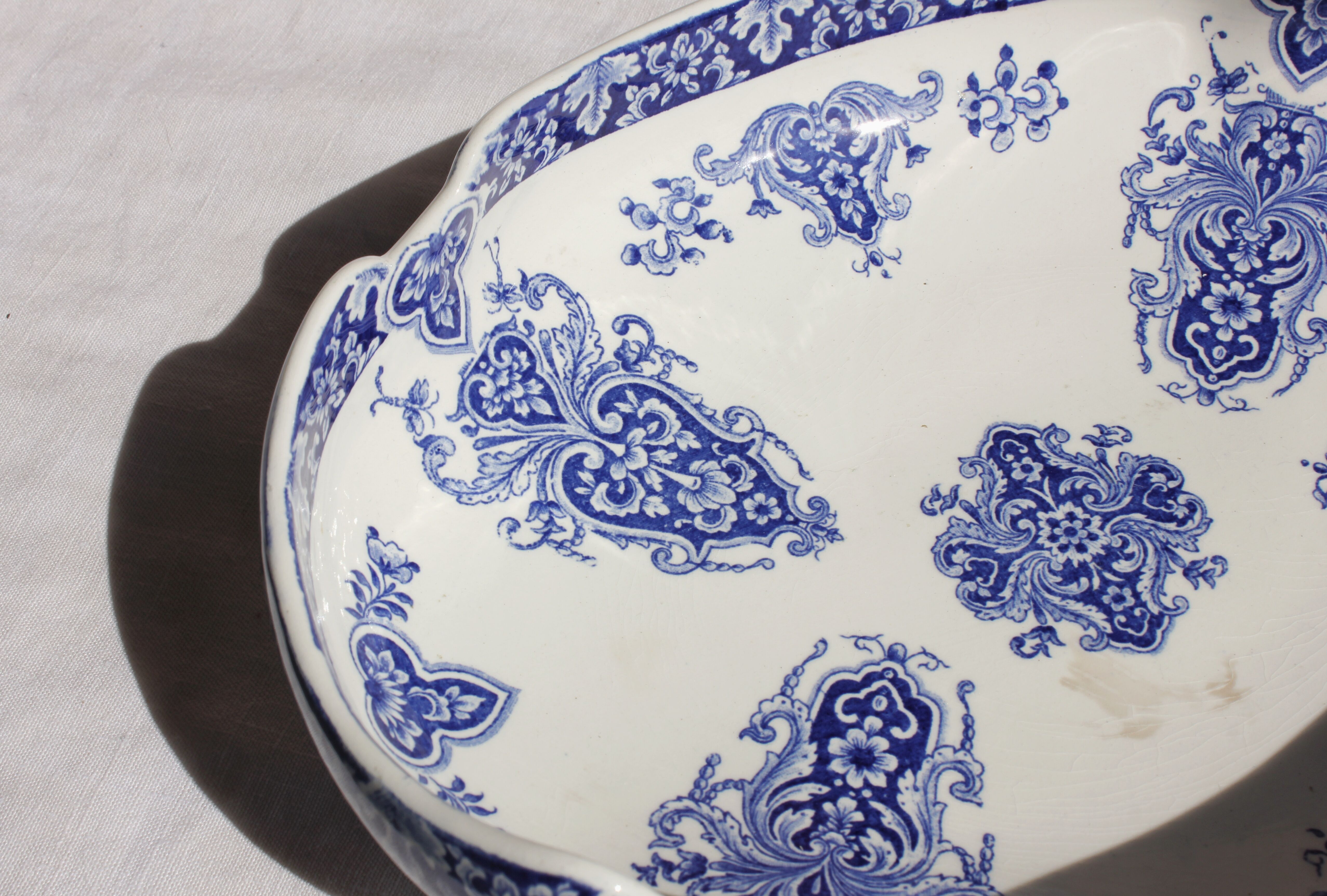 Salad bowl in Gien earthenware