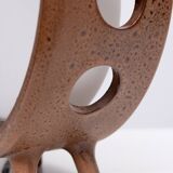 Round Ceramic Table lamp .1960s Germany