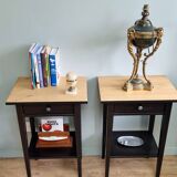 Hemmes solid pine bedside tables
