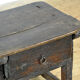 Spanish oak side table, 18th century