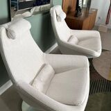 2 B&B Italia armchairs by Jeffrey Bernett