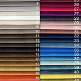 Chrome Bauhaus chair from the 70s – velvet seat (multiple available)