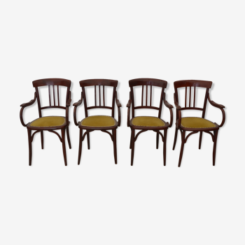 Set of 4 armchairs