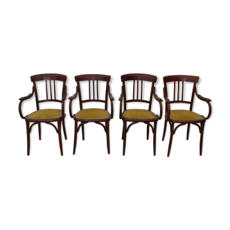 Set of 4 armchairs