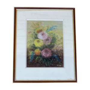Tableau peinture ancienne nature