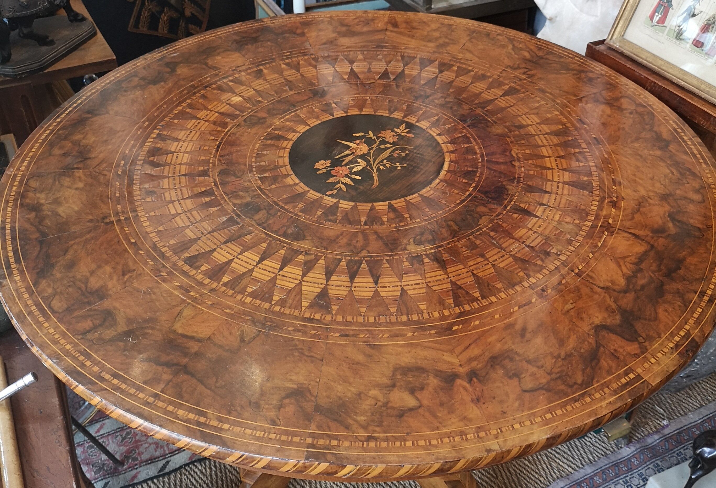 Dining room table in wood