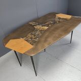 Hand made design dining table, 1990s