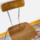 Pair of chairs in formica