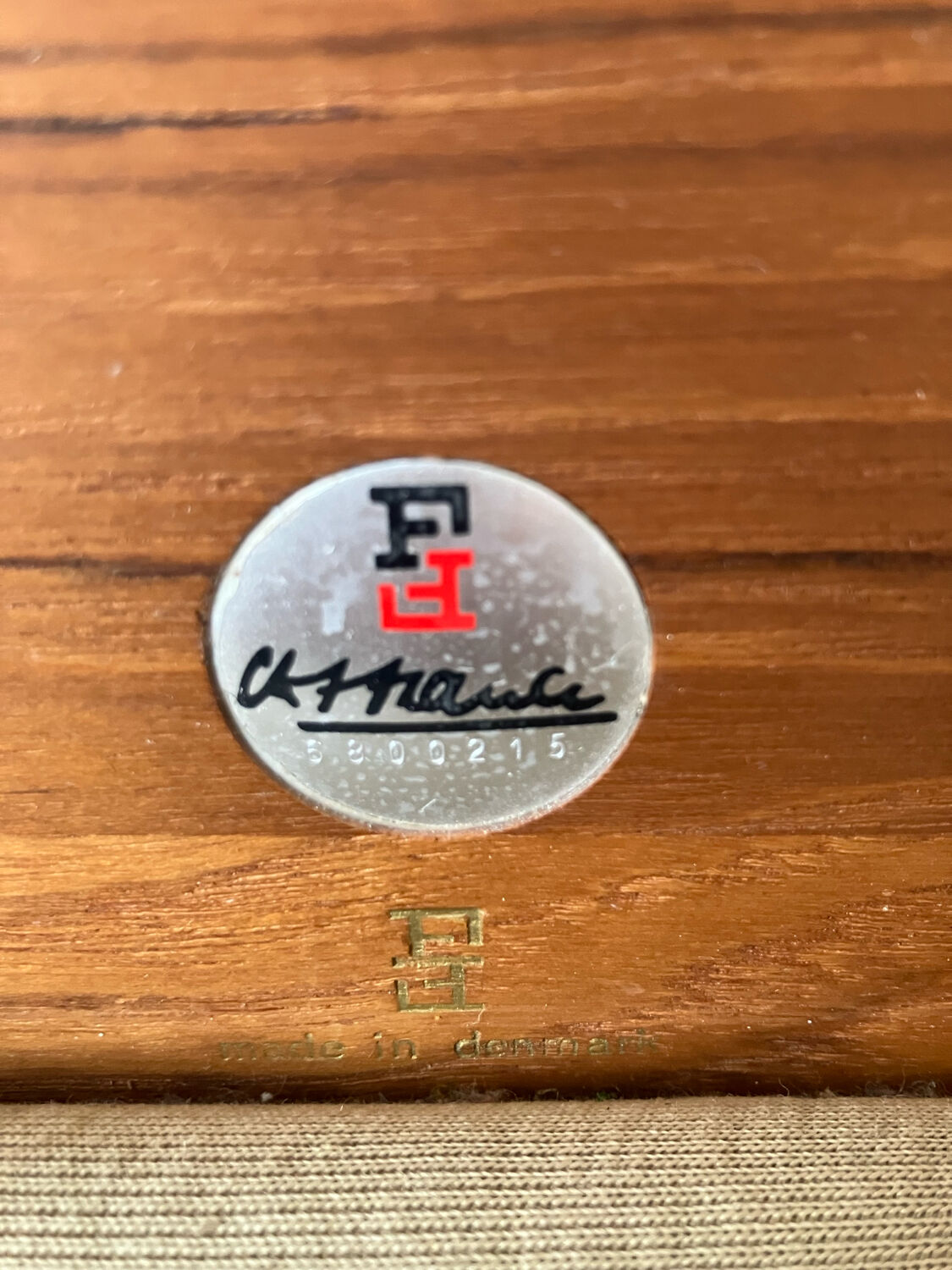 Scandinavian canapé Ole Wanscher