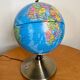 Vintage earth globe