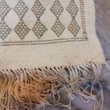 Tapis blanc marocain 105x60cm