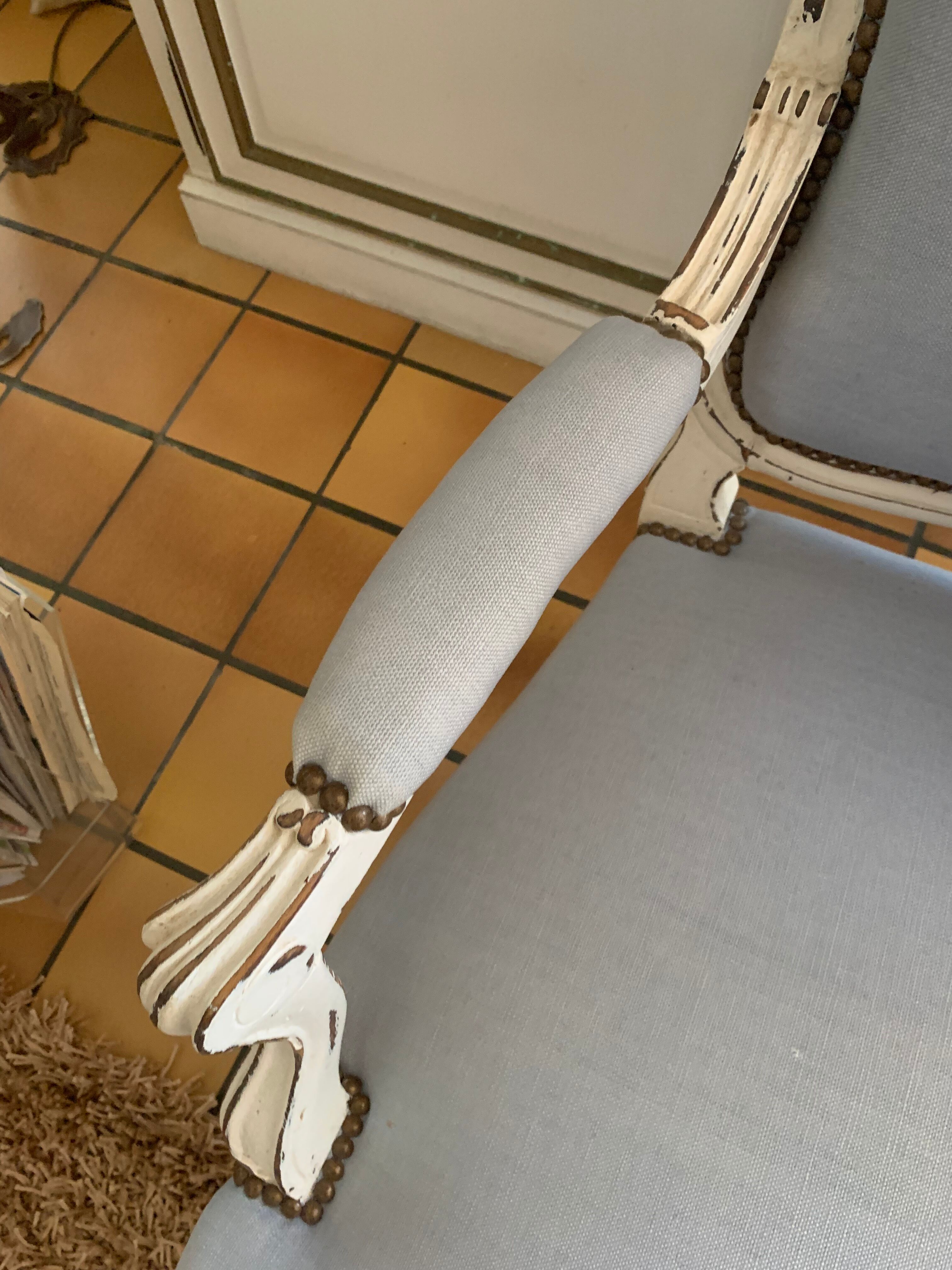 Napoleon III style sofa