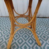 Rattan table 60s