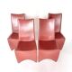 4 chaises "Ed Archer" , Philippe Starck, Driade, 1980's