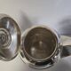 Art Deco tea or coffee service in silver-plated metal