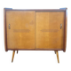 Vintage wooden shoe cabinet, 1960.