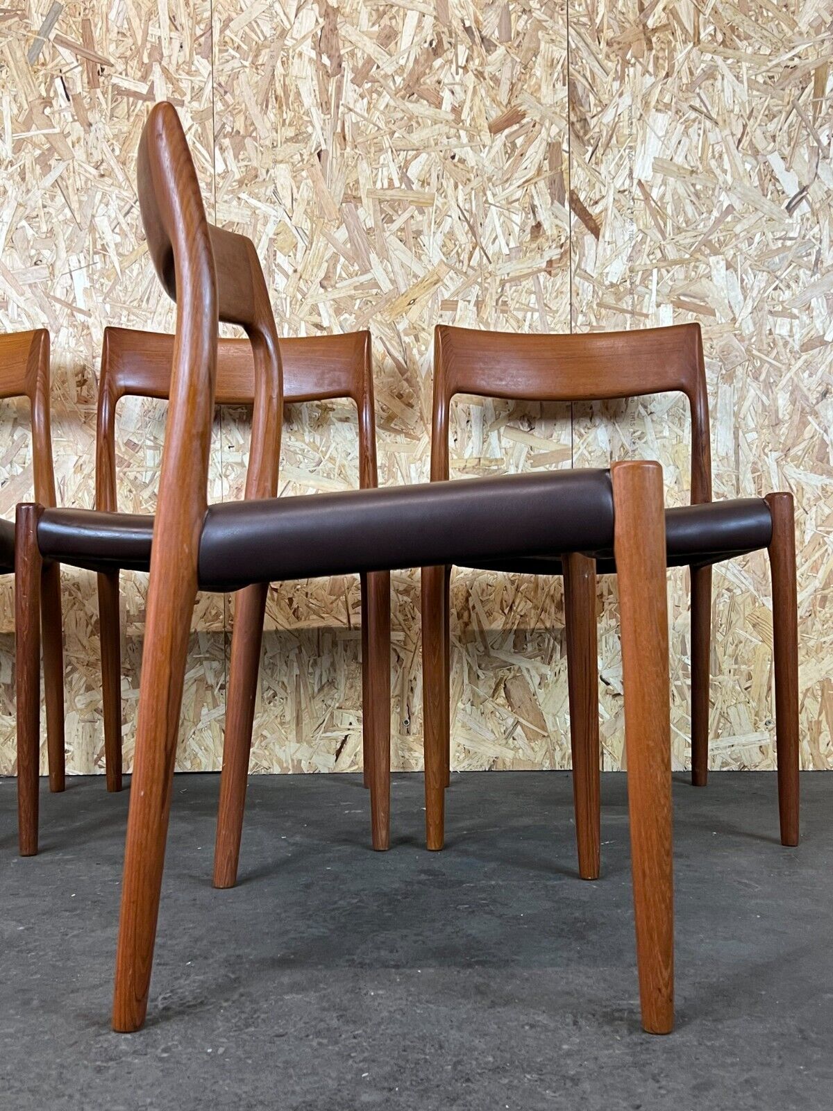 Chairs by Niels O. Möller for J.L. Moller's 60