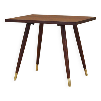 Table basse en teck, design danois, années 1970, production : Danemark