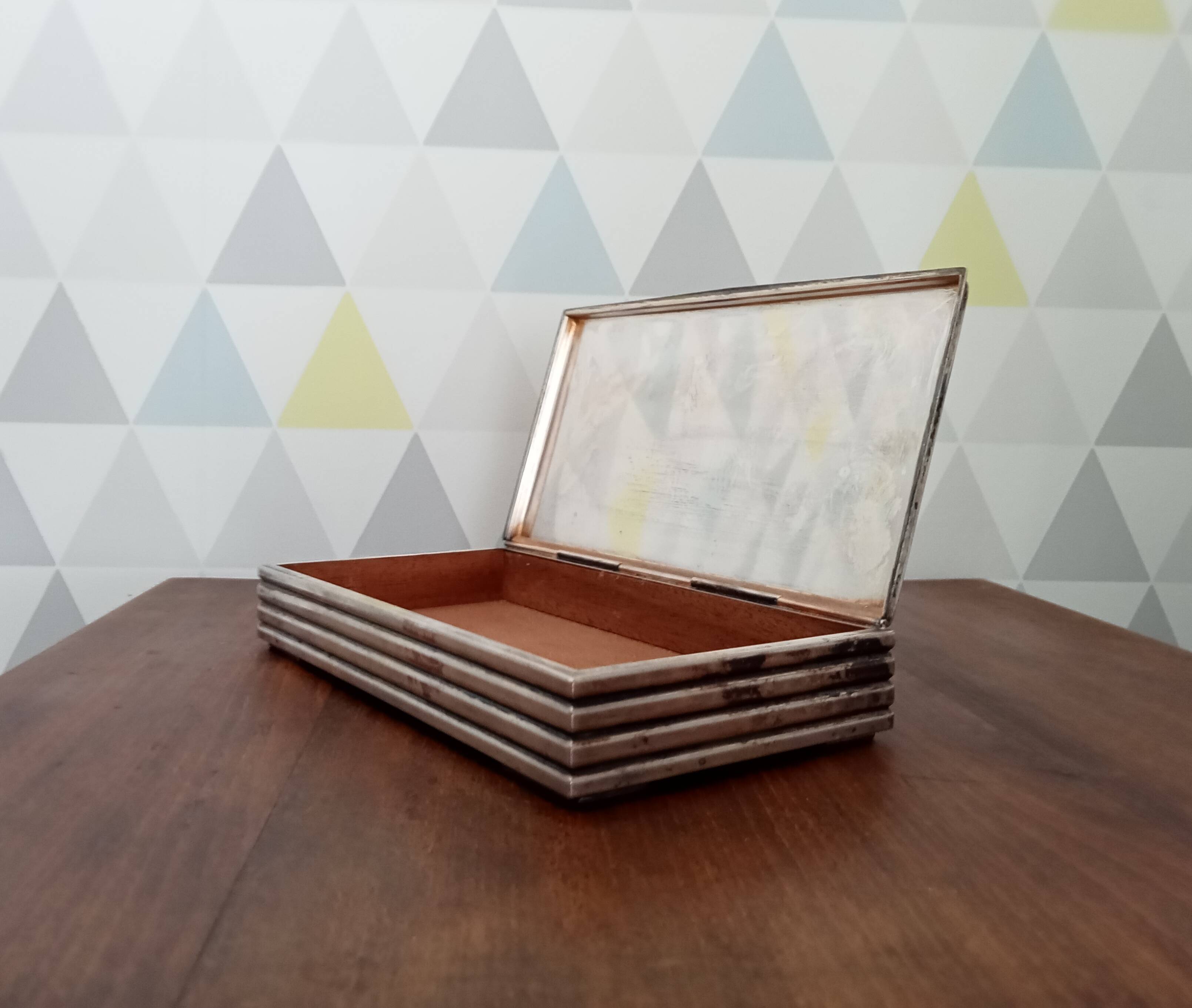 Art deco cigarette box from the 1950s