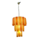 Large Multicolored Murano Glass Tube Chandelier, 1980s