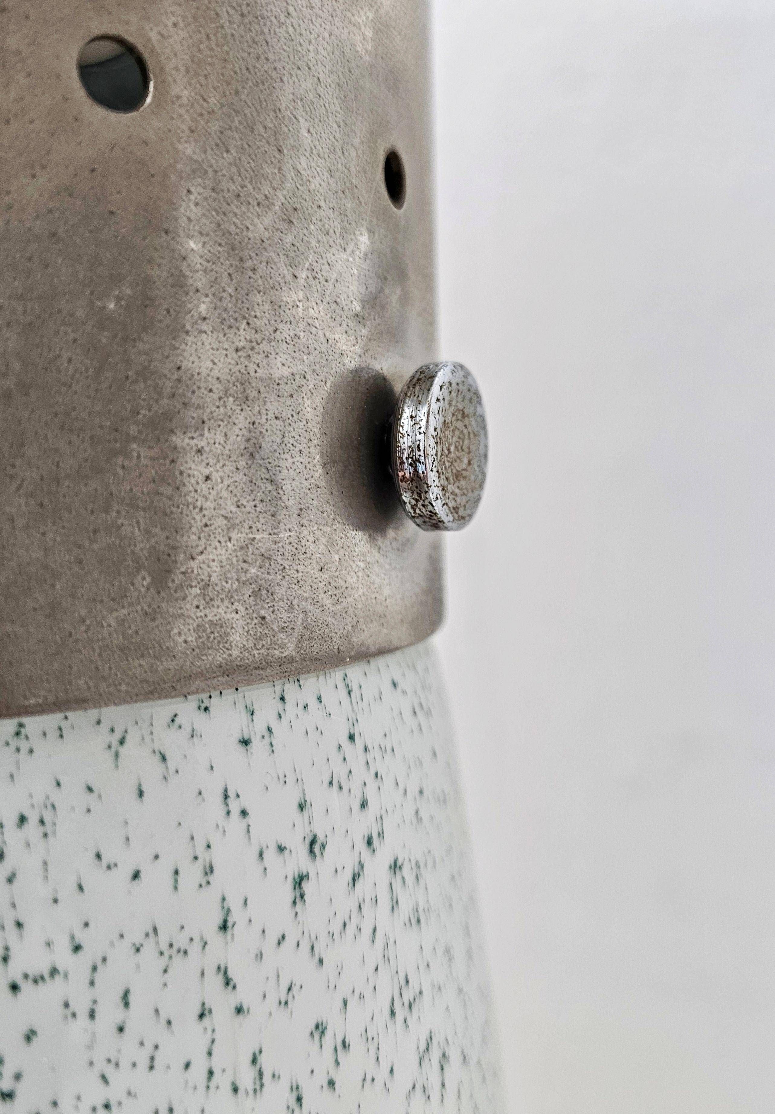 Murano Glass Floor Lamp by Carlo Nason for Mazzega, 1970s