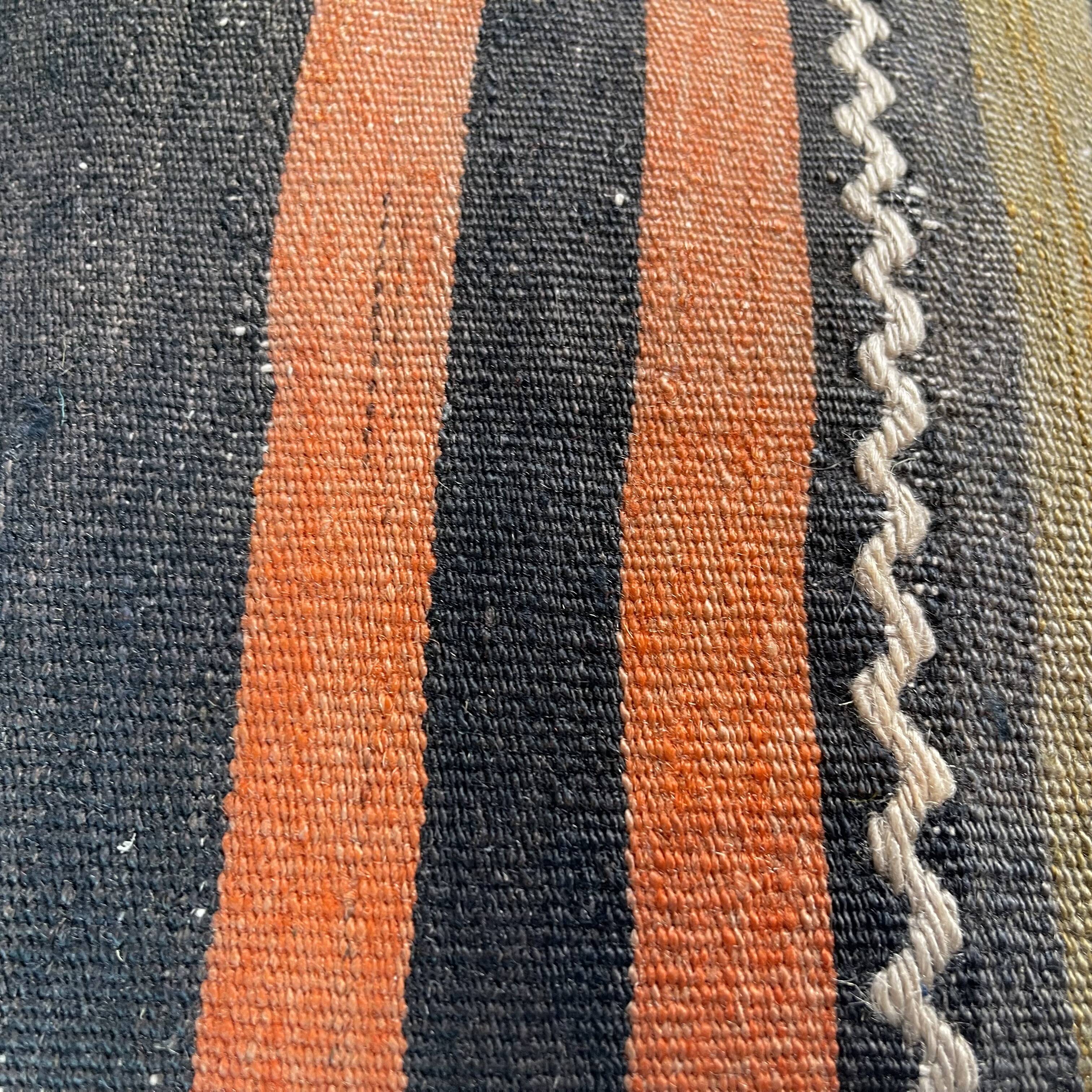 Housse de coussin kilim turc vintage 30x50cm