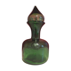 Carafe verte avec bouchon goutte d'eau
