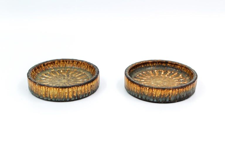 Pair of ceramic bowls by Gunnar Nylund for The 1950s