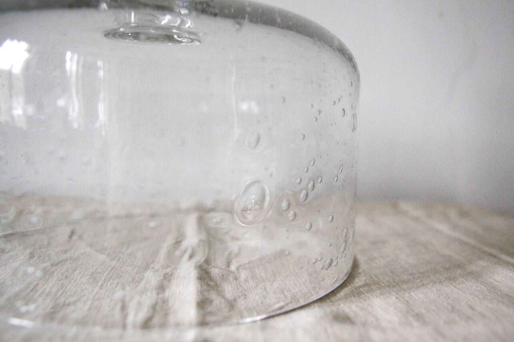 Bubble glass cheese bell from Biot