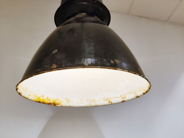 Suspension en émail années 1950