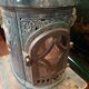 Art Deco enamelled cast iron stove Deville Le Non Pareil circa 1930