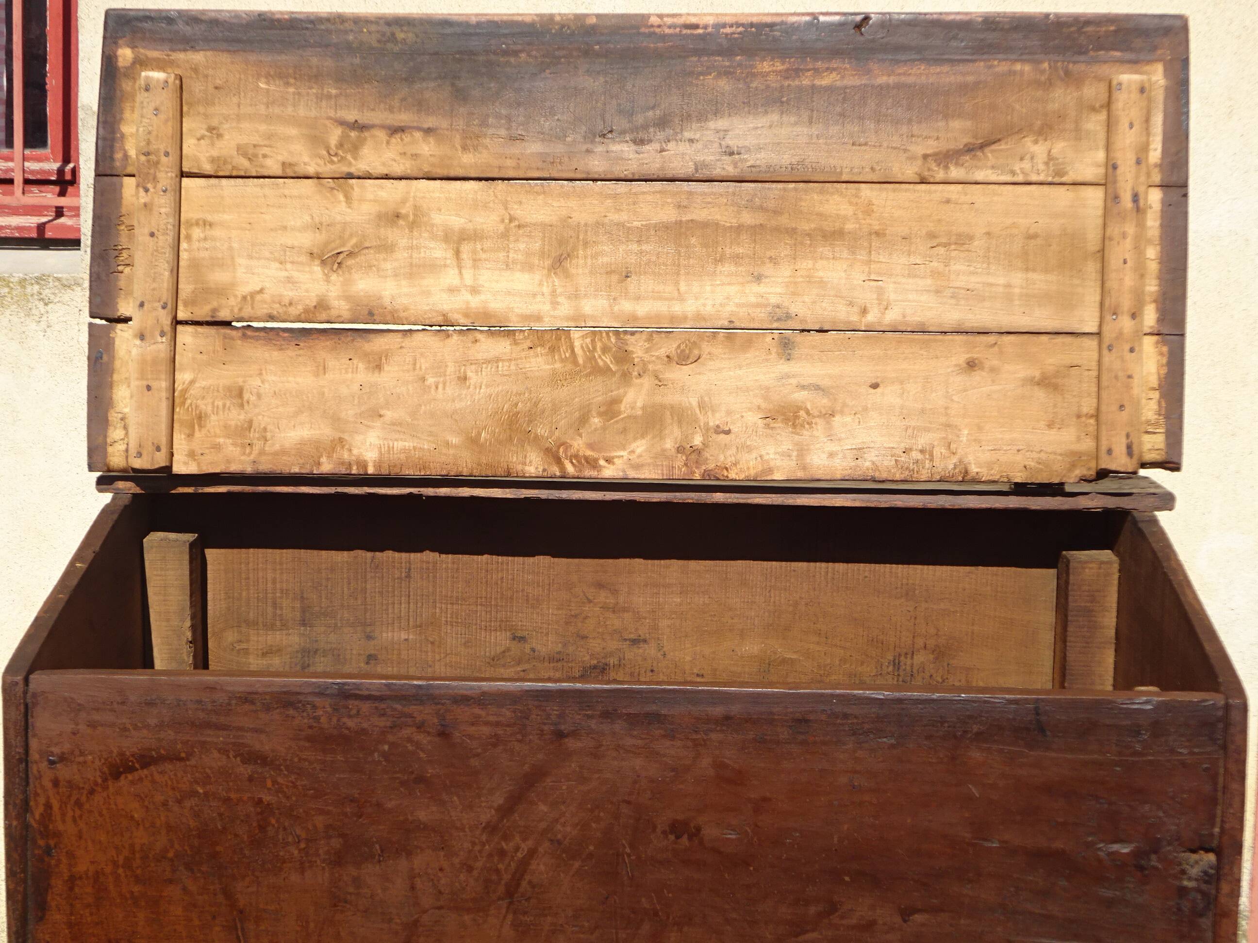 Antique oak furniture, dish drainer