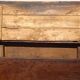 Antique oak furniture, dish drainer