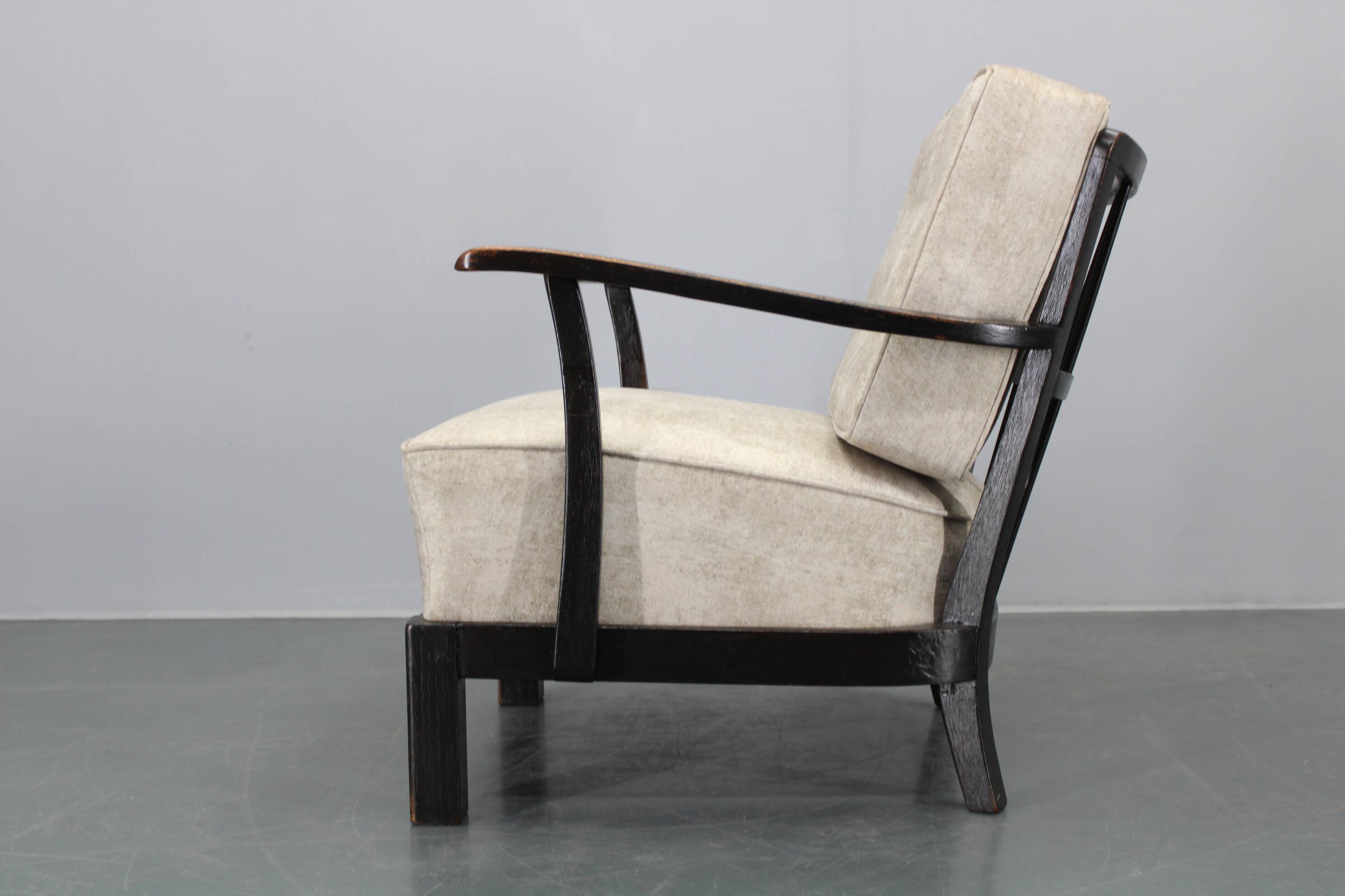 1940s Restored Thonet Armchair , Czechoslovakia