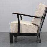 1940s Restored Thonet Armchair , Czechoslovakia