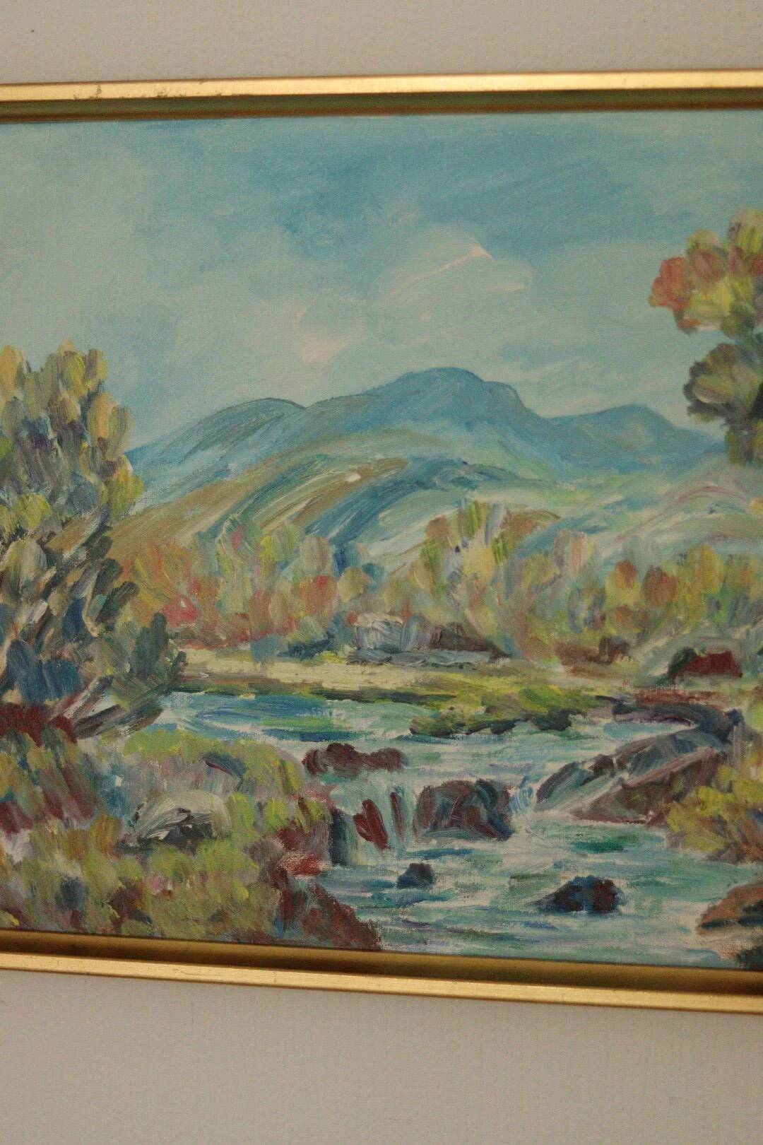 « Paysage vibrant » de R. Martin